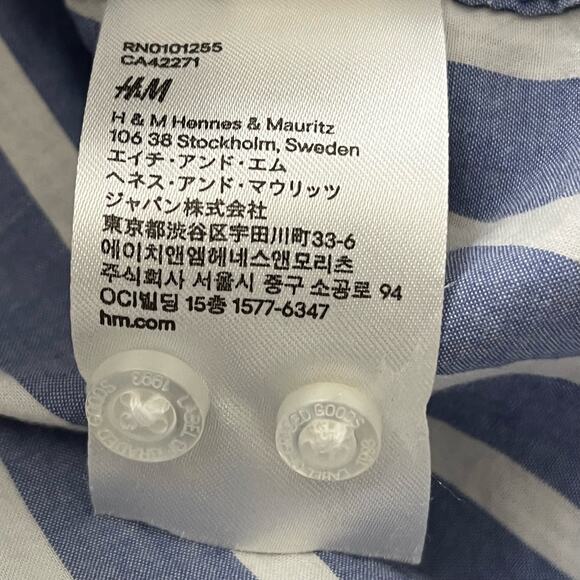 L.O.G.G. by H&M Strlped Button-Down Shirt - Size UNKNOWN - Picture 8 of 8